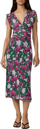 Diane Von F&uuml;rstenberg Ella Reversible Midi Dress in Provence Gossip Pink at Nordstrom, Size X-Large