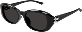 Alexander McQueen Dames, Accessoires, Zwart, Maat: 54 MM