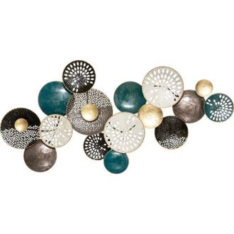 Atmosphera Atmosphera - Decoraci&oacute;n De Pared &laquo;lison&raquo; - Metal 135 X 67 Cm Cr&eacute;ateur DInt&eacute;rieur