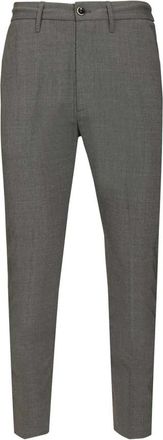 Nine In The Morning Rechtebroek van wol - Heren - Slim Fit Broeken - Grijs - XL - Wol - Broeken