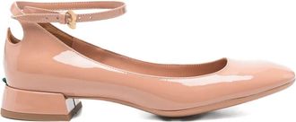 A.Bocca 25 mm lakleren pumps - Roze