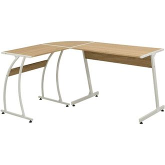 vidaXL Furniture Limited - Escritorio De Esquina En Forma De L Color