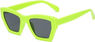 Generic Womens Outdoor Commuter Sunglasses Vacation Mens Driving Sports Sun Glasses(Green)