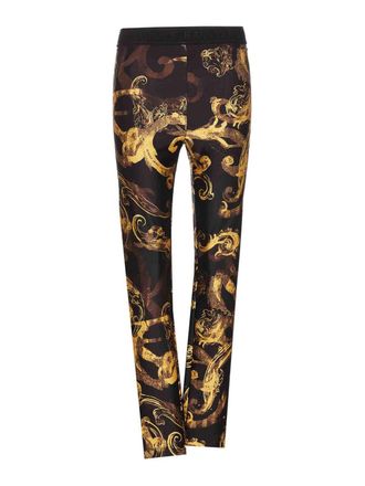 Versace Jeans Couture Baroque logo leggings