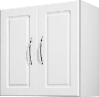 OEM Armario Mural Colgante Para Lavadero, 2 Niveles Con Estante Ajustable, 2 Puertas, Para Cocina, Ba&ntilde;o, Lavadero, 30 X 60 X 60 Cm, Armario Superior Blanc