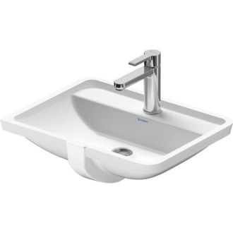 Duravit Duravit - Lavabo Empotrado Starck 3 49cm, 1 Agujero Para Grifo, 0302490000