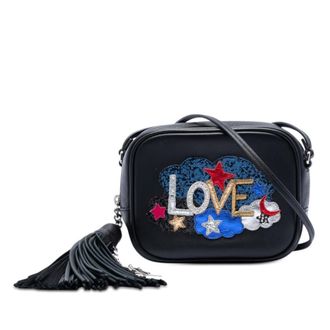 Saint Laurent Pre-owned Saint Laurent Mini Embroidered Nappa Love Blogger Camera Bag Ladies FSMOTE11J5SK71MP