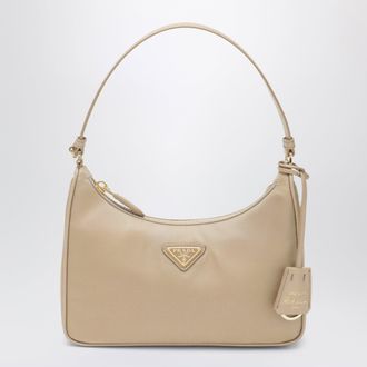 Prada Re-Edition 2005 bag in camel Re-Nylon and Saffiano