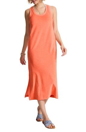 Tommy Bahama Suncoast Loop Terry Midi Dress in Ember Red at Nordstrom, Size X-Small