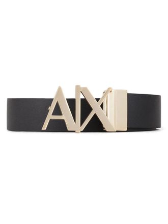 A|X Armani Exchange Cintura con fibbia - Nero