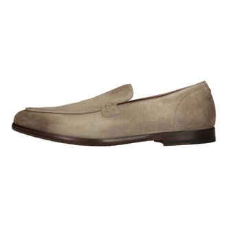 Doucal's Schoenen, Heren, Grijs, 41 1/2 EU, Suède, Loafers