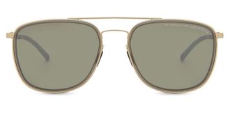 Porsche Design P8692 D Mens Sunglasses Gold Size 56