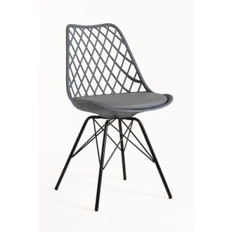 Regalos Miguel Regalos Miguel - Packs Sillas Comedor - Pack 6 Sillas Iron Mima - Gris Oscuro