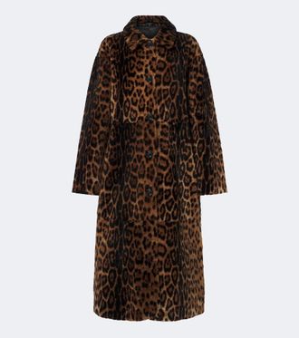 Nili Lotan Cappotto Davelle in shearling