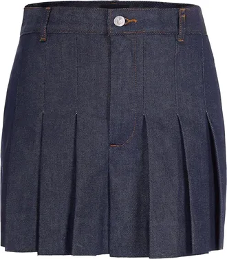 A.P.C. Flared Denim Skirt
