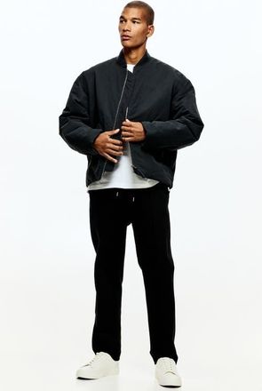 H&M Regular Fit Tailored Joggers in Black at Nordstrom, Size Xx-Large