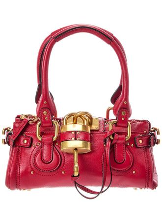 Chlo&eacute; Paddington Small Leather Shoulder Bag