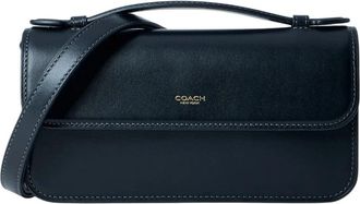 Coach Elora Top Handle Crossbody Bag - Dames - Schoudertassen - Zwart - ONE Size - Leer - Tassen