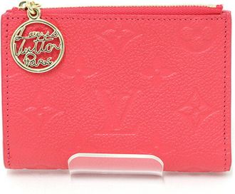 Louis Vuitton Pink Strawberry Monogram Empreinte Wallet (Bi-Fold) (Pre-Owned)