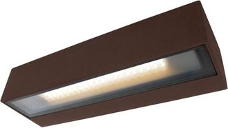 Sulion Aplique LED marrón con luz bidireccional