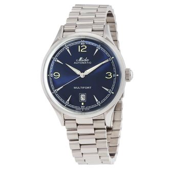 Mido Multifort Automatic Blue Dial Mens Watch M0404071104700