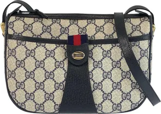 Gucci Vintage Gg Supreme Shoulder Bag (Authentic Pre-Loved)