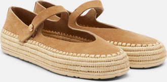 Loewe Paulas Ibiza Rio suede espadrilles