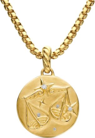 David Yurman Collana Libra in oro giallo 18 carati con diamanti