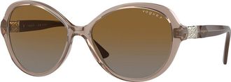 Vogue Eyewear VO5475SB 2940T5 Womens Sunglasses Brown Size 57