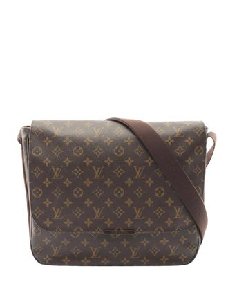 Louis Vuitton 2009 Monogram Beaubourg Messenger MM crossbody bag - women - Fabric - One Size - Brown