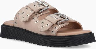 Hush Puppies Womens Christine Womens Mules - Brown - Size: 4