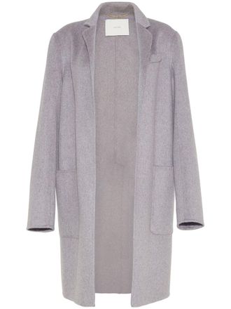 Adam Lippes Gina open-front cashmere coat - Grey