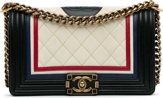 Chanel Multicolour Medium Boy Bag