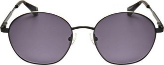 Christian Lacroix Ladies Black Round Sunglasses CLS3074-225-2