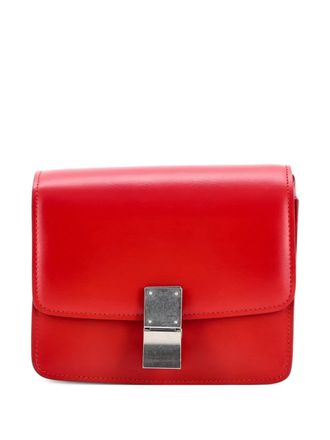 Celine Classic Box Bag Smooth Leather Small crossbody bag - Rood