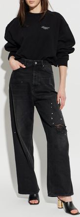 Givenchy Sweatshirt With Logo, Womens, Black