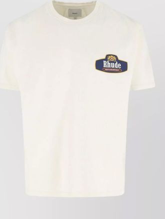 Rhude crew neck short sleeve graphic print shirt