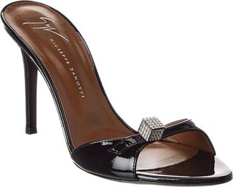 Giuseppe Zanotti Clandestino 90 Patent Sandal