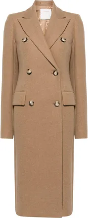 Sportmax Wool Double Breasted Coat