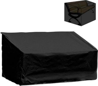 OEM Funda Para Banco De Jardin - Tela Oxford 210d Impermeable - Proteccion Uv Y Antipolvo - Para Banco De 3 Plazas - 163x66x89/63 Cm