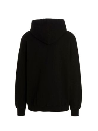 1989 STUDIO Logo-Print Cotton Hoodie - Black