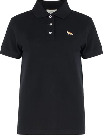 Maison Kitsuné Short-sleeve Polo Shirt In Cotton Piqué