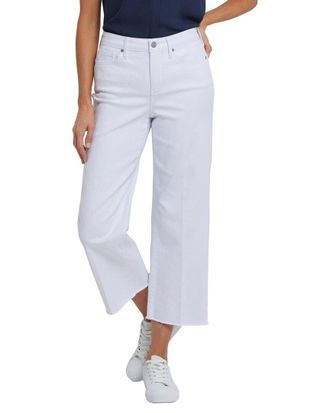 NYDJ Coco High-Rise Optic White Crop Jean