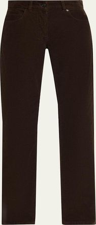 The Row Frava Corduroy Straight-Leg Pants