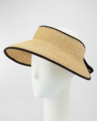 Helen Kaminski Mita Raffia Visor