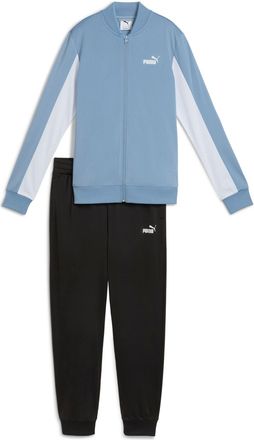 Puma Trainingsanzug PUMA POLY BASEBALL SUIT CL, Damen, Gr. XL, blau (cool blau), Trikot, Obermaterial: 100% Polyester, colorblocking, regular fit, Sportanz