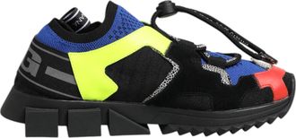 Dolce & Gabbana Multicolor Sorrento Trekking Sneakers Womens Shoes (Pre-Owned)