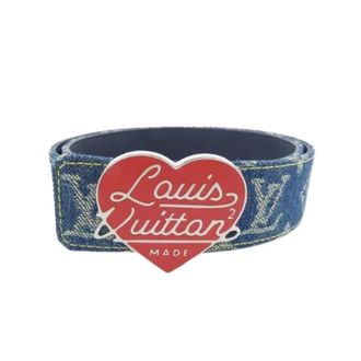 Louis Vuitton Pre-owned LV Made Nigo Belt - female - Louis Vuitton Vintage - Vintage Belts - Blue - ONE SIZE - Pre-owned