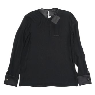Max Mara Blouses, female, Black, Size: 2XS Blouses