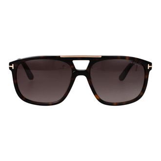 Tom Ford Sunglasses, unisex, Brown, Size: 58 MM Brianna-02 Sunglasses